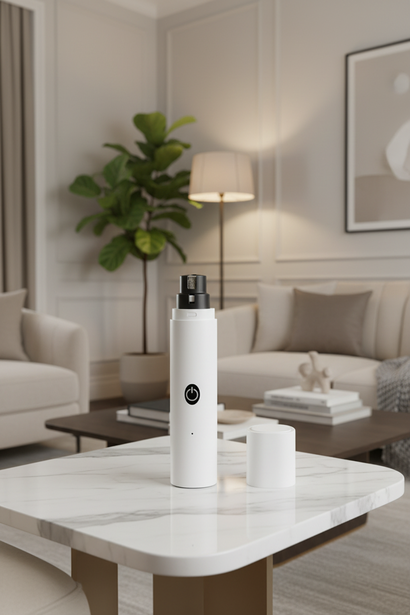 Cortauñas eléctrico PawLume™ con luz LED para mascotas