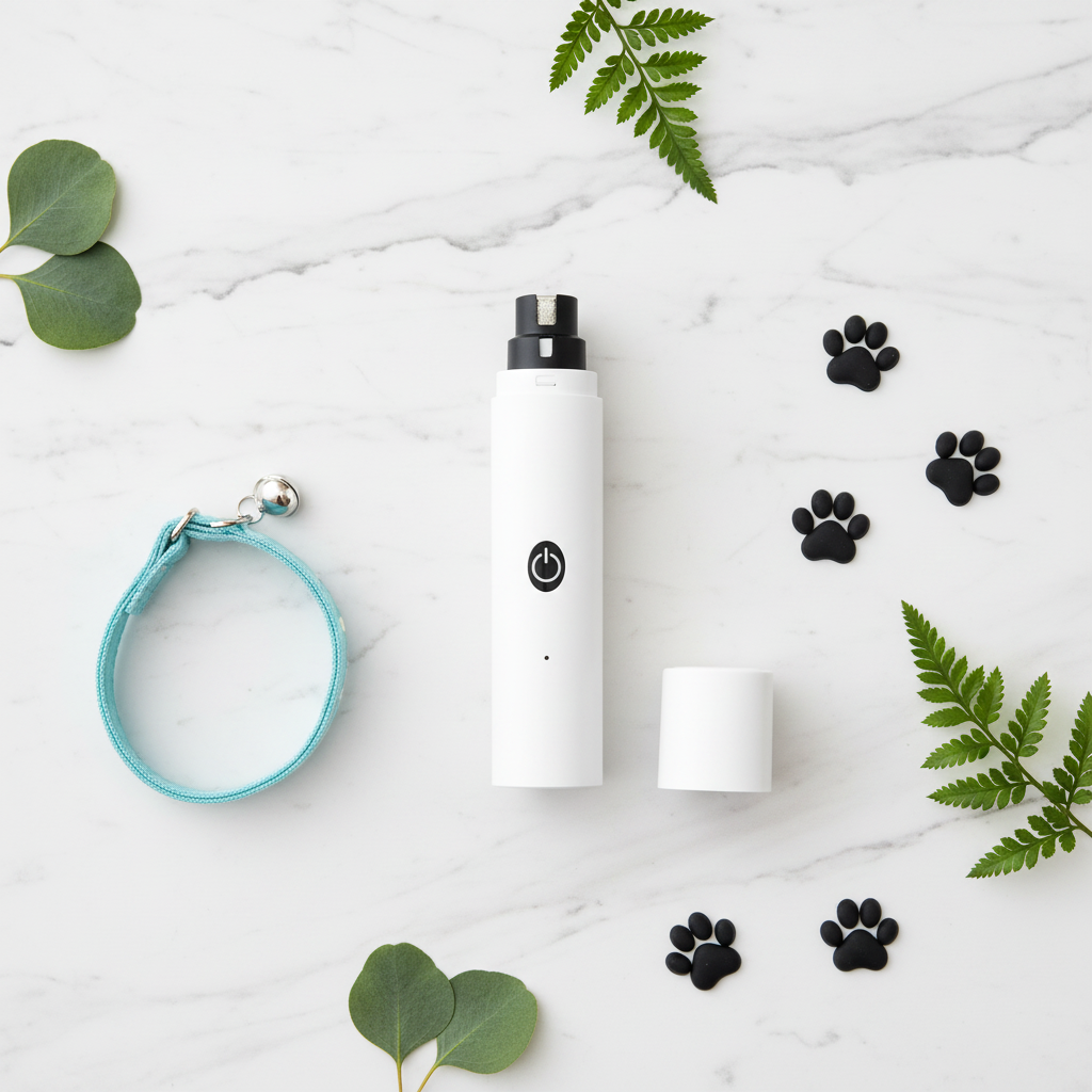 Cortauñas eléctrico PawLume™ con accesorios incluidos
